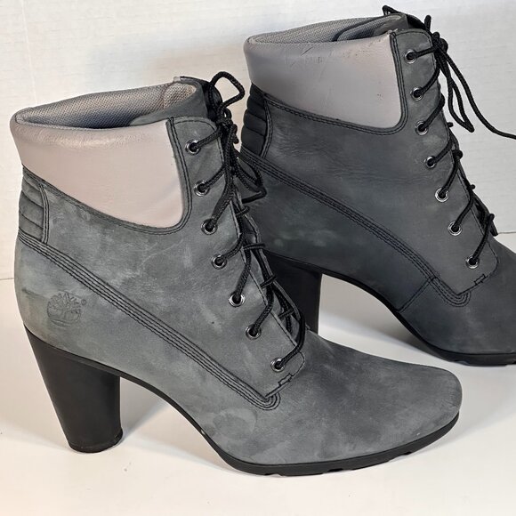 Ladies size 9 gray suede boots - Picture 14 of 16